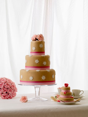 polca dot wedding cake
